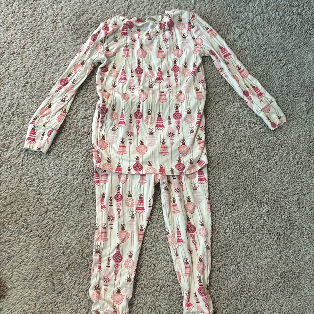 Kate Quinn vi tags pink ornaments pj set bamboo